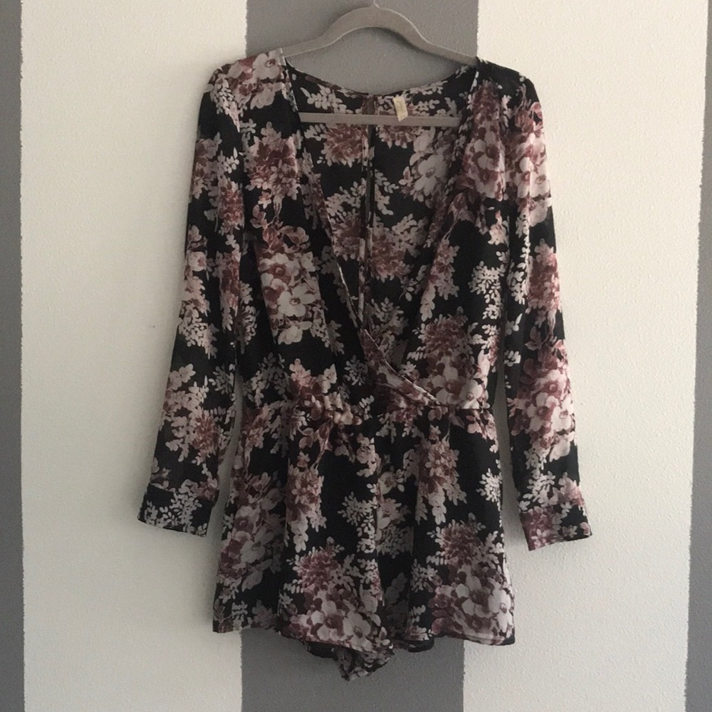 Free People low-cut romper